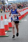 Girls under-13s 2021 Northern 6 and 4 Stage and Young Athletes Road Relays, Redcar. Photo: David T. Hewitson/Sports for All Pics